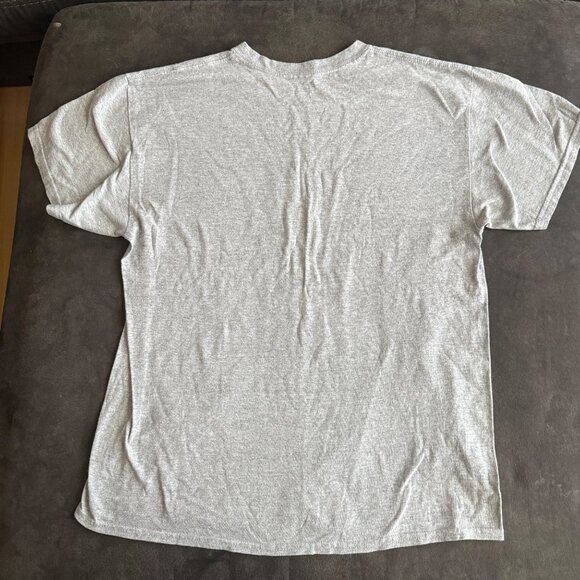 Vintage Disney Gray Mickey Mouse Graphic T-Shirt Short Sleeve Cotton Blend Unise - Picture 4 of 4